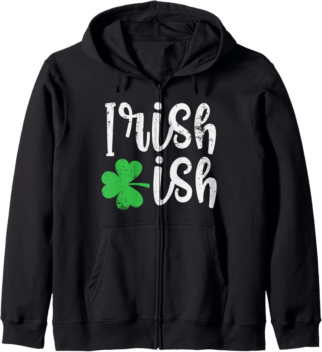Irisch-ish Cute Irish Heritage Viel Glück Clover St. Patty's Kapuzenjacke