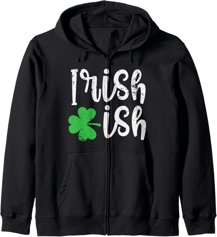 Irisch-ish Cute Irish Heritage Viel Glück Clover St. Patty's Kapuzenjacke