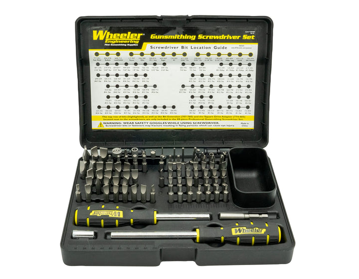 Wheeler Pro Gunsmith Screwdriver Set 89