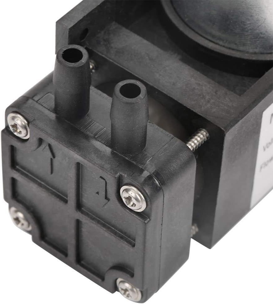 Vakuumpumpe DC 24V Wasser Luft Gas -85KPa Durchfluss 40L / min Ölloser Luftpumpenmotor