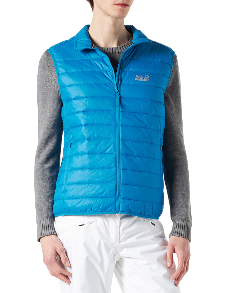 Jack Wolfskin Herren JWP Vest M S blue pacific, S blue pacific