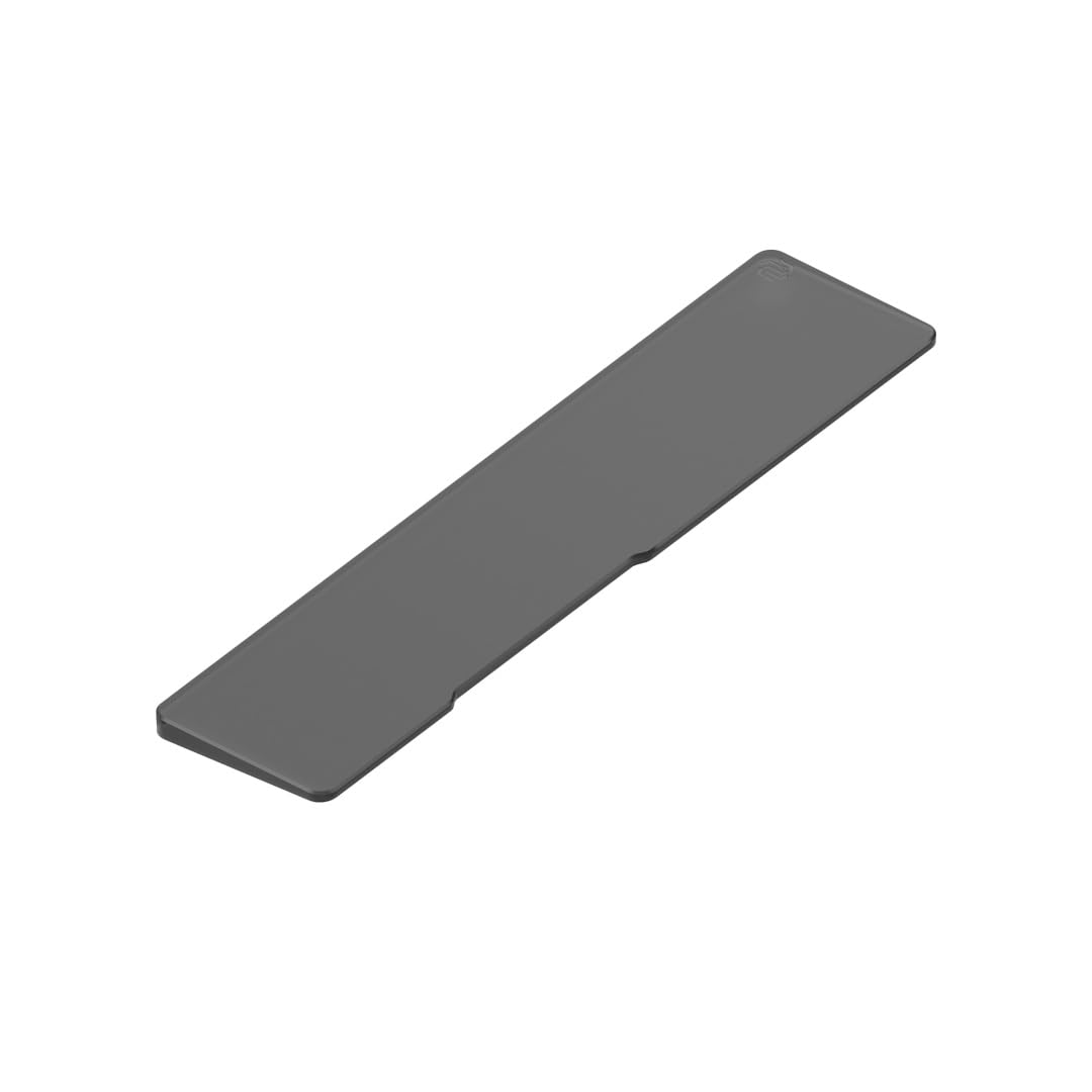 nuphy Mono Wrist Rest - Handballenauflage für Low Profile Tastatur, Acrylic Noir 96%