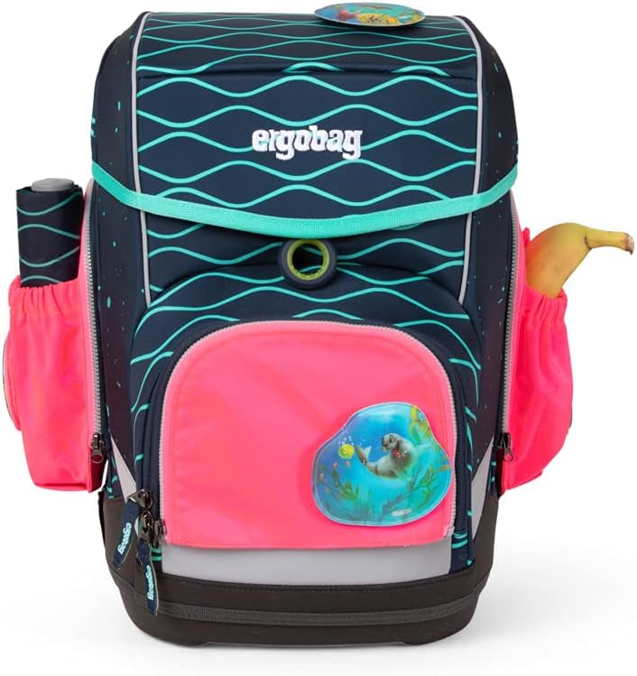 ergobag Unisex Kinder Sicherheitssystem Einheitsgrösse Pink (Rosa), Einheitsgrösse Pink (Rosa)