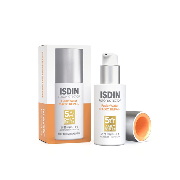 ISDIN FotoUltra Age Repair FW LSF 50 | Tägliche Sonnencreme für das Gesicht | Dreifache Anti-Aging-W
