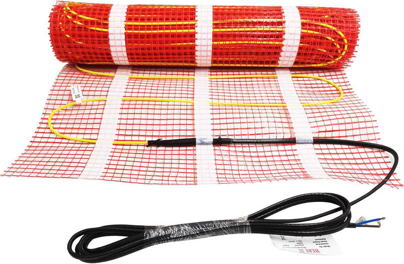 HEATIT 1 ㎡ Fussbodenheizungsmatte Elektrisch strahlendes selbstklebendes Fussbodenheizungssystem 150
