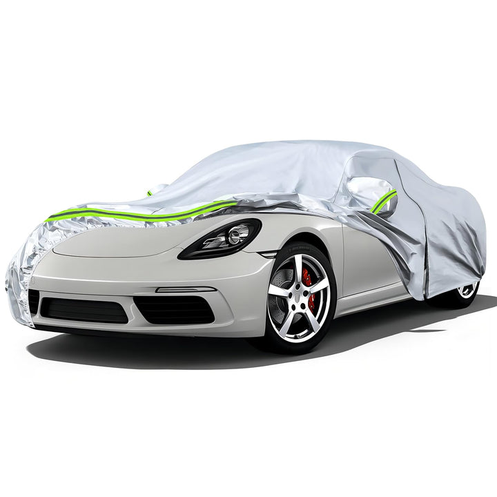 JUDANNA Autoabdeckung Outdoor Wasserdicht Passend für Porsche 718 Cayman Boxster 2012-2024, Sommer V