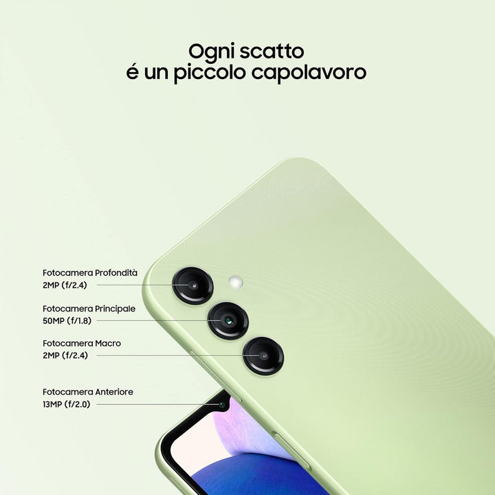 Samsung Galaxy A14 A146 5G EU 4/64GB, Android, Silver