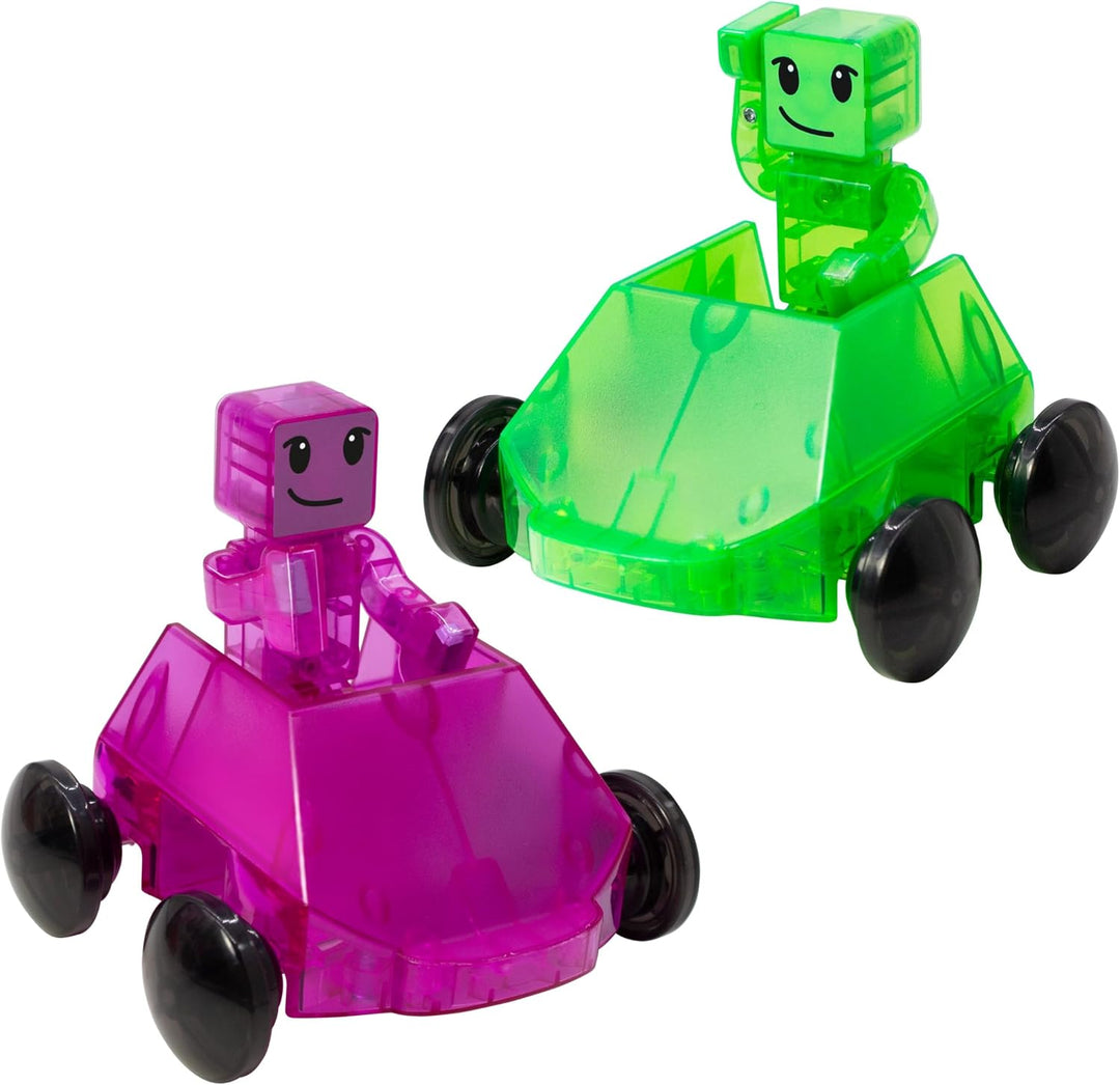 Magna-Tiles - Downhill Duo 40-Piece Set - Downhill 2er - 40 Teile