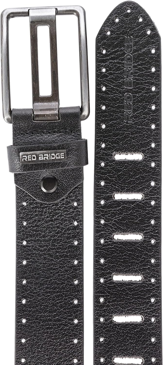 Redbridge Herren Gürtel Gürtel 85 Schwarz, 85 Schwarz