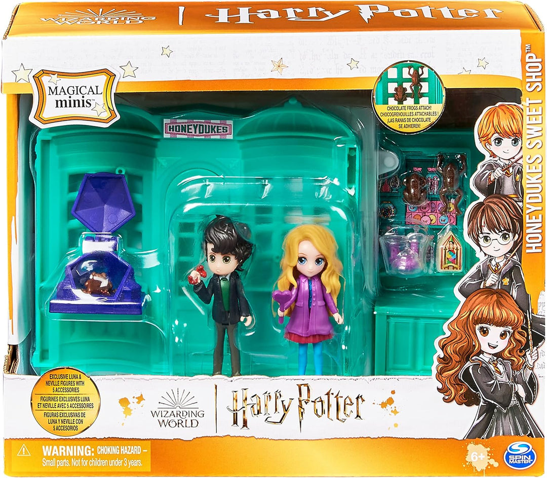 Wizarding World Harry Potter - Honeydukes (Honigtopf) Spielset mit Luna Lovegood und Neville Longbot