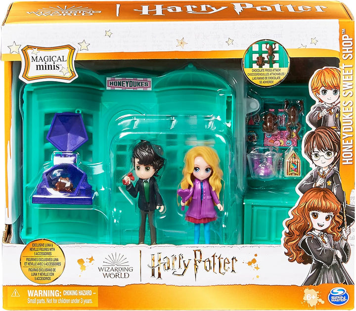 Wizarding World Harry Potter - Honeydukes (Honigtopf) Spielset mit Luna Lovegood und Neville Longbot