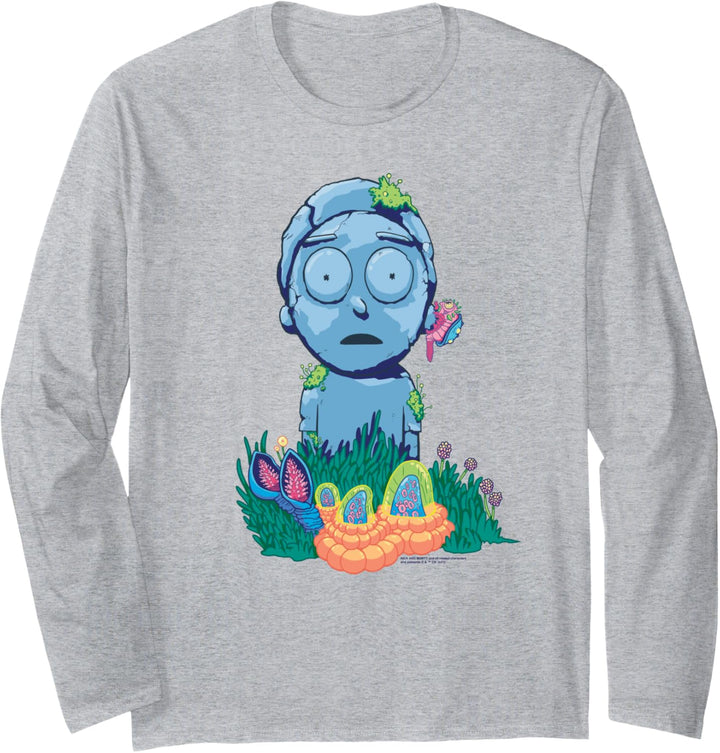 Rick and Morty Morty Icon Langarmshirt