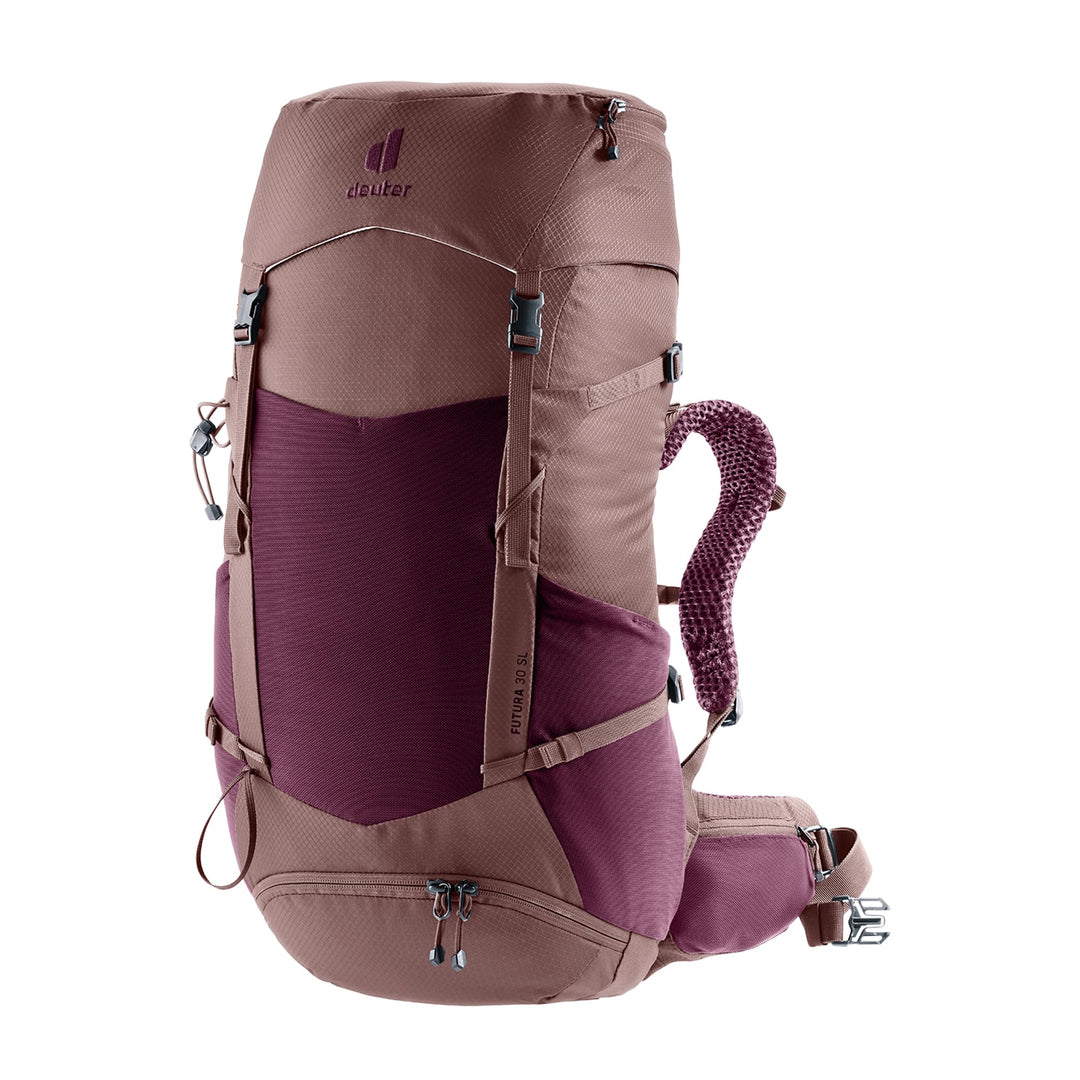 deuter Futura 30 SL Damen Wanderrucksack mit Netzrücken &amp; Regenhülle 30 L (63 cm × 30 cm × 20 cm) Ca