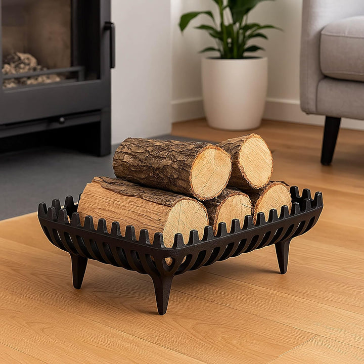 Fire Vida, Metall, schwarz, 18.0x45.0x30.0 Feuerrost, 18.0x45.0x30.0