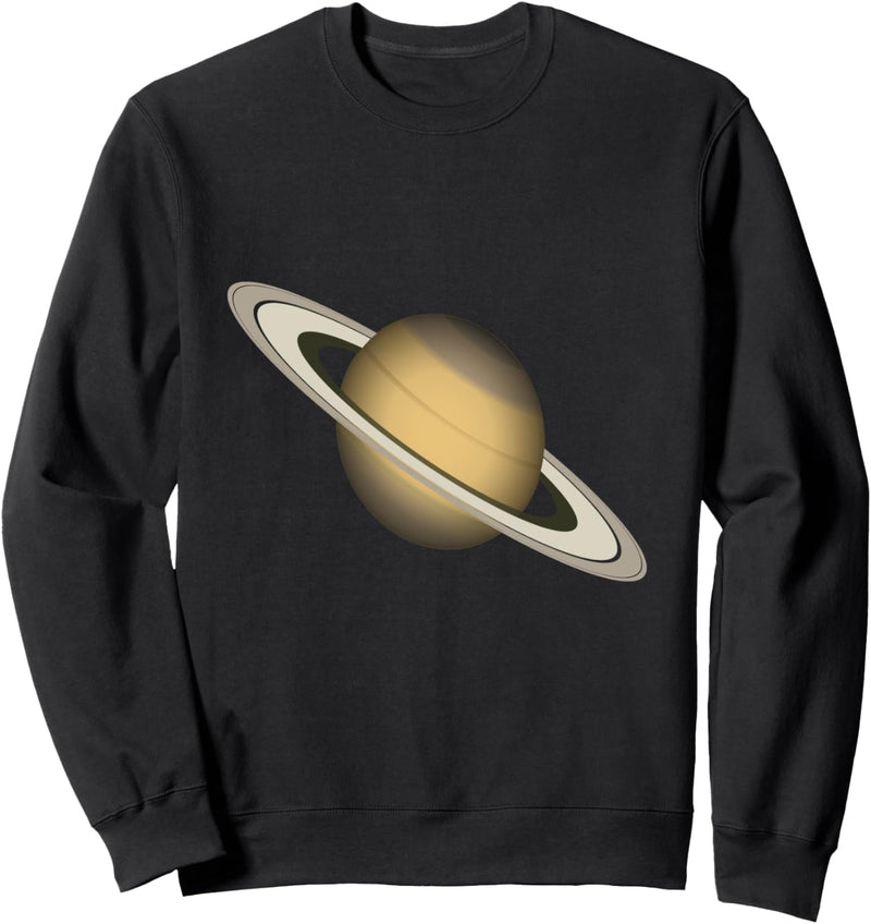 Saturn Beringter Planet Sweatshirt