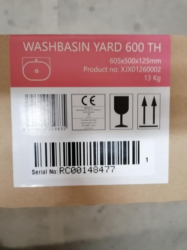Waschbecken-Set mit Original-Einbauregal und Edelstahl/chrom Zubehör, Waschbecken zur Wandmontage mi