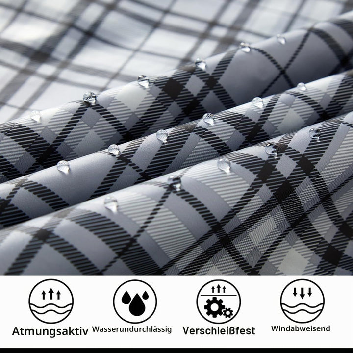 Regenponcho Damen/Herren Outdoor Jacket – Wasserdicht, Leicht &amp; Packbar für Wandern, Camping Mit Kap