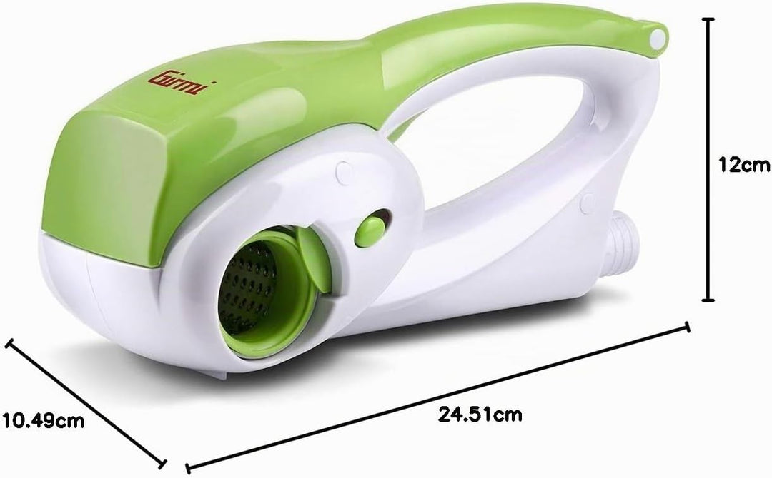 Girmi GT02 Reibe Wiederaufladbar Weiss/Grün Weiss / Grün, Weiß / Grün