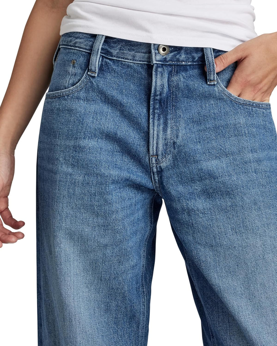 G-STAR RAW Damen Judee Loose Jeans 23W / 28L Blau Faded Harbor D22889 D436 D331, 23W / 28L Blau Fade