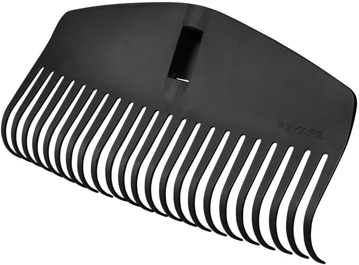 Fiskars Laubbesen-Kopf, 23 Zinken, Verbindbar mit Fiskars Solid Stiel, Breite: 42 cm, Kunststoff-Zin