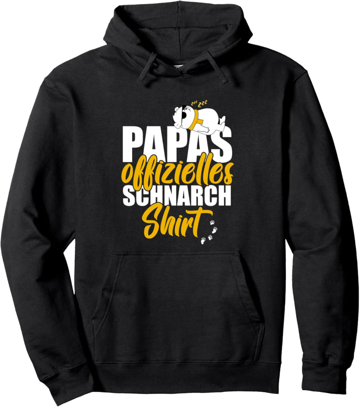 Eisbär Papa Männer Schalfanzug Lustig Spruch Pullover Hoodie