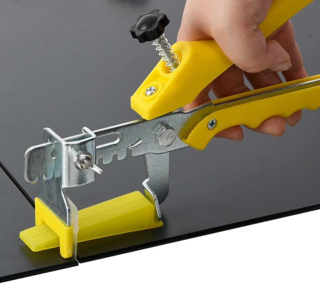 vidaXL Fliesen Nivellierclips 2500 Stk., Fliesen Nivelliersystem Zuglaschen, Nivellier Abstandshalte