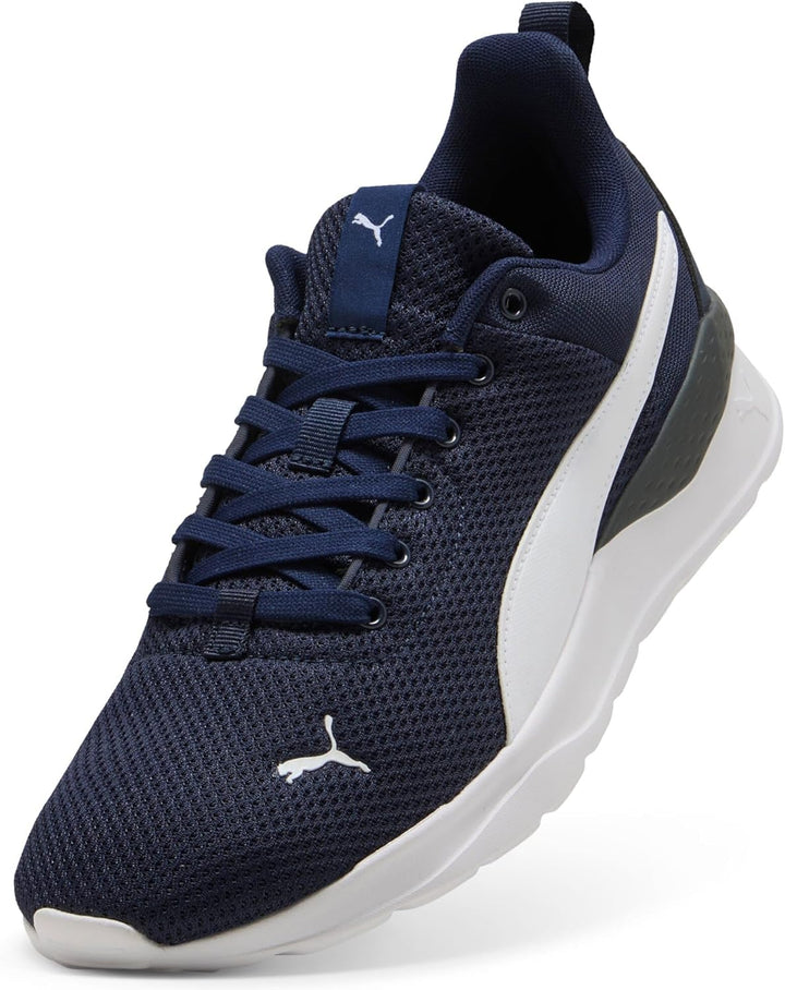 PUMA Unisex Anzarun Lite Sneaker 36 EU Peacoat Puma White, 36 EU Peacoat Puma White