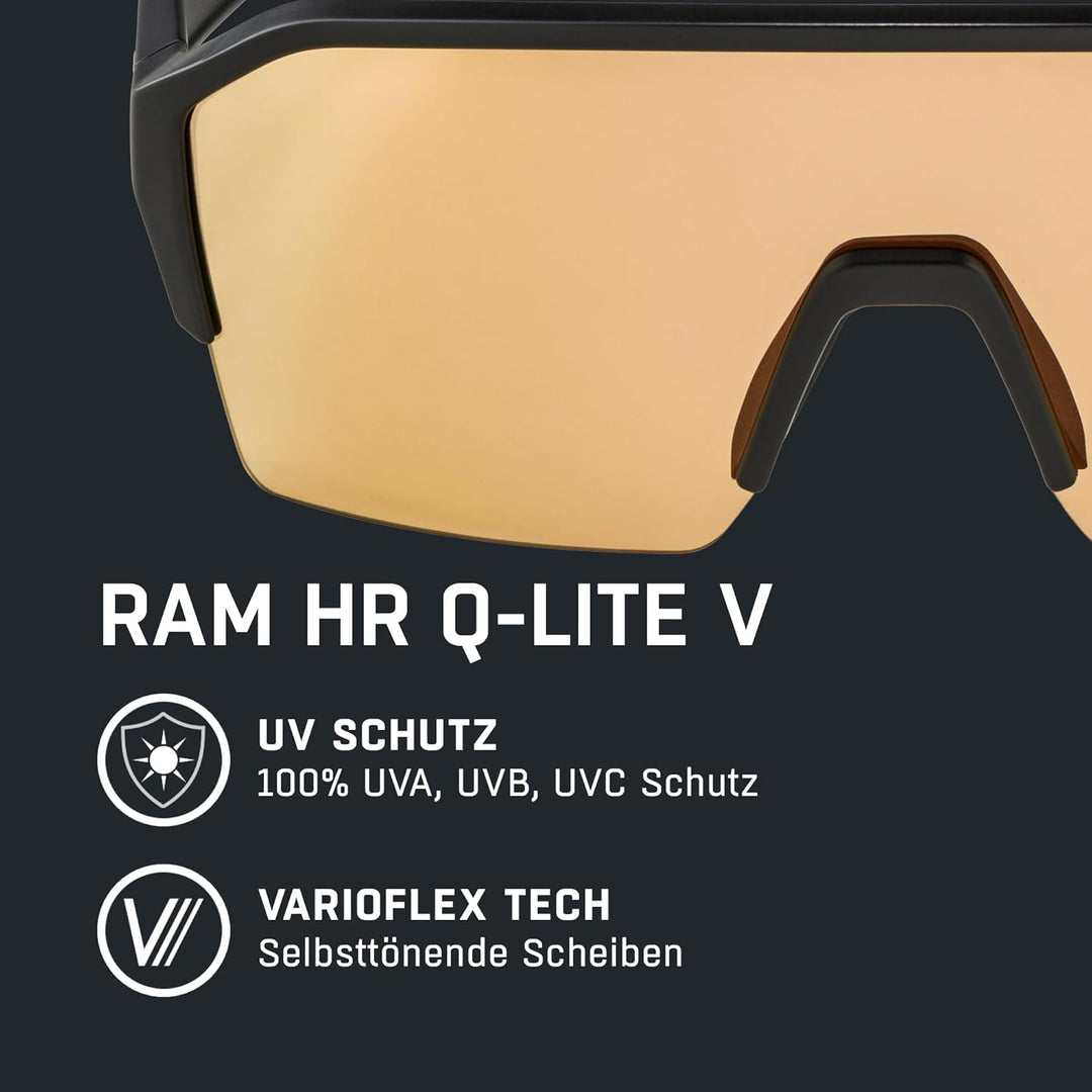 ALPINA Unisex Sport- & Fahrradbrille Sportbrille (1er Pack) Einheitsgrösse Black Matt, Einheitsgr&#x