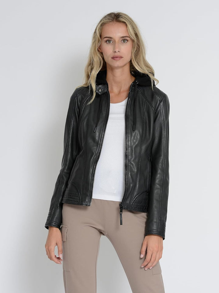 MUSTANG Damen Lederjacke 31022243 S anthra, S anthra