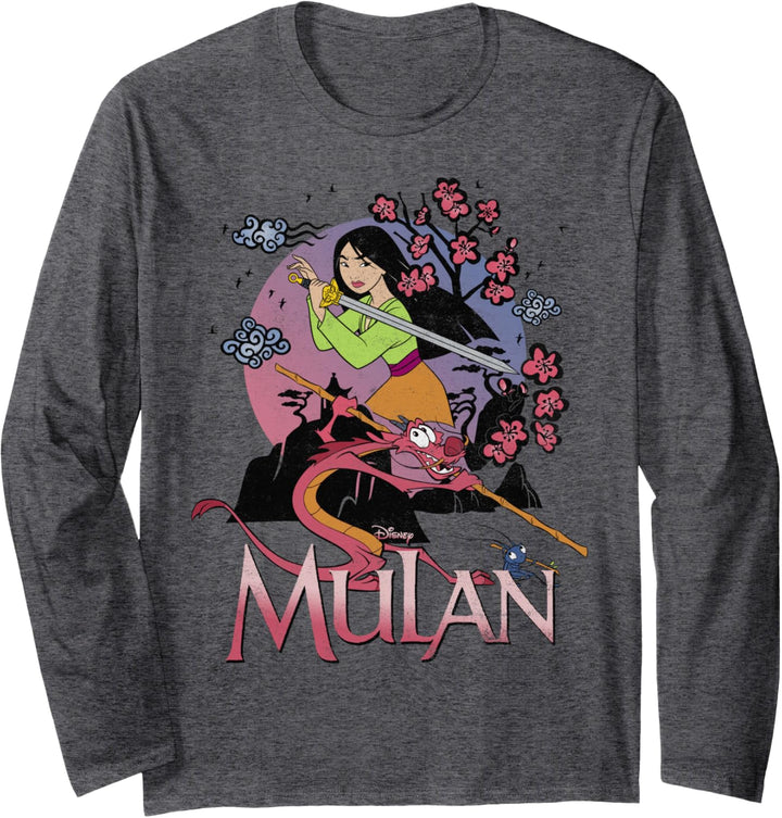 Disney Mulan Classic Trio Portrait Langarmshirt