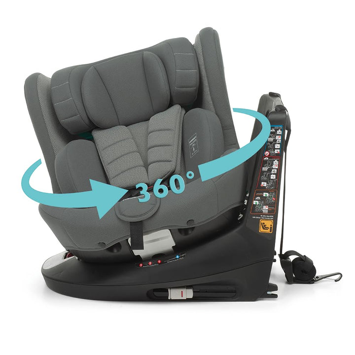 Foppapedretti FP360 Quick i-Size 360° drehbarer Sitz für Kinder von 40 bis 150 cm Körpergrösse 0-12