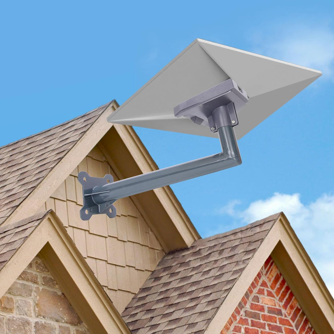 Umelee Starlink Gen 3 Halterung, StarLink Gen 3 Rohradapter + Klammer, Starlink V3 Lange Wandhalteru