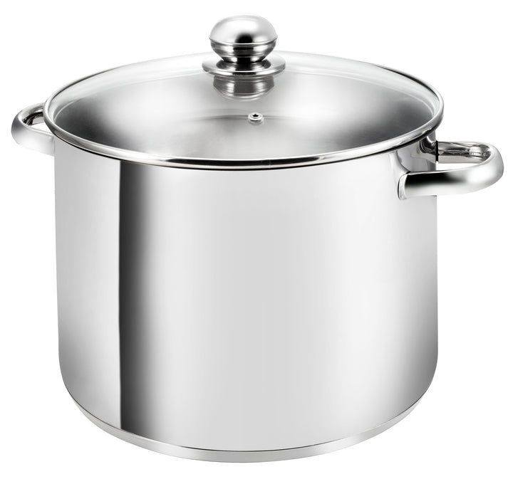 Kopf XXL Induktion Kochtopf Gigant, Ø 28 cm, Höhe 21 cm, 12,5 Liter, Edelstahl, 12,5 Liter