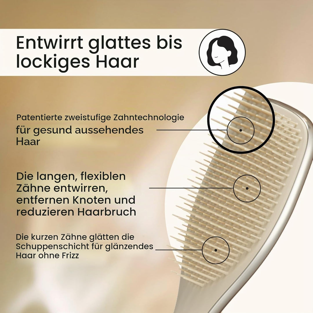 Tangle Teezer Ultimate Detangler Haarbürste – Nasses & Trockenes Haar – Entwirrungsbürste für Alle H