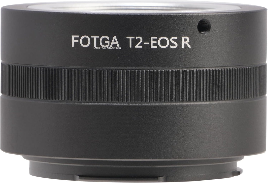 FOTGA T2-EOSR Objektivadapter Konverter Ring für T2 T Objektiv Lens Kompatibel mit Canon EOS R R3 R5