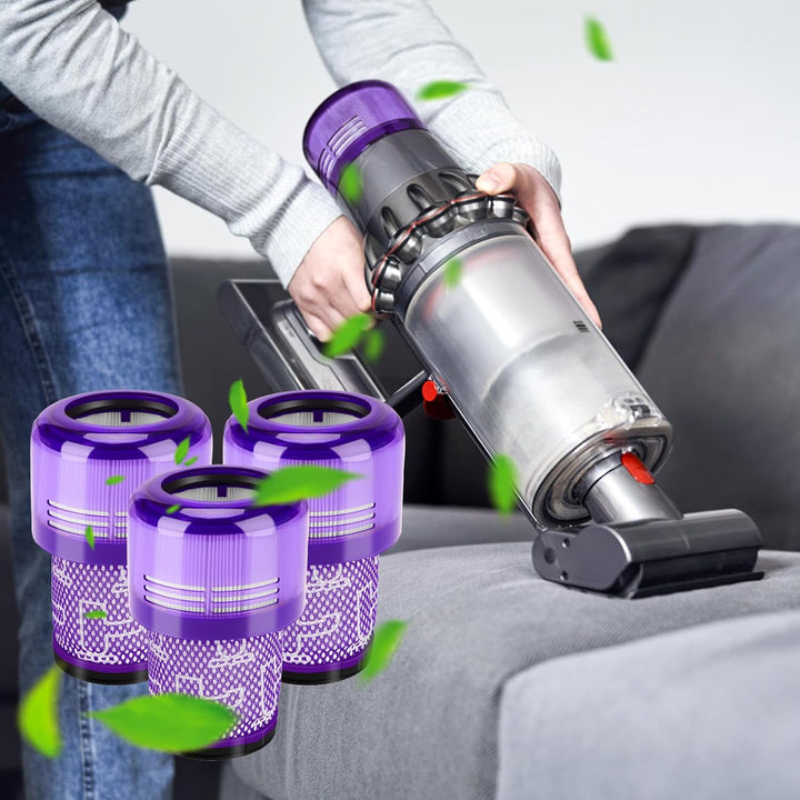 Filter für Dyson V11, 3 Pack Vakuumfilter Ersatz für Dyson V11 V15 SV14 SV22 Absolute Animal Extra P