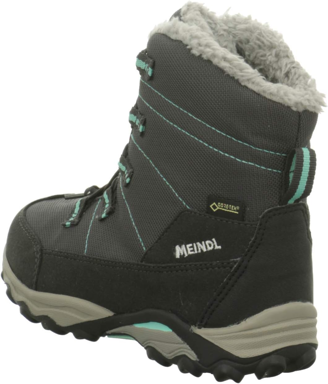 Meindl Unisex Kinder Winterstiefel Yolup Junior GTX Schneestiefel 30 EU Schwarz, 30 EU Schwarz