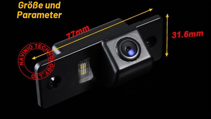 HD CCD Auto Rückfahrkamera mit Wasserdicht integriert in Nummernschild Rückfahrsystem für VW Volkswa