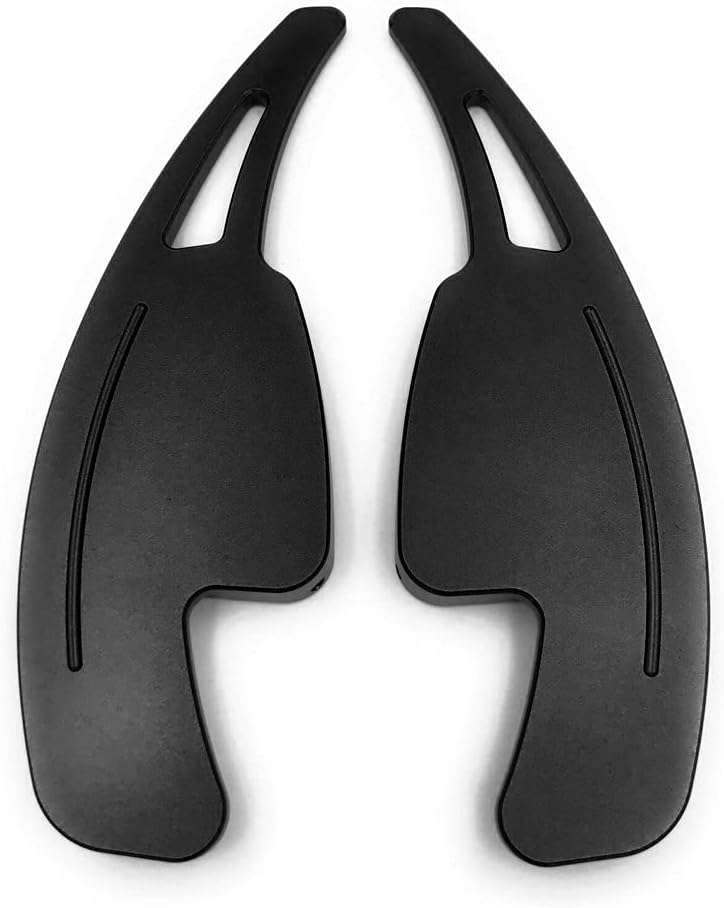 HIBEYO Auto Schaltwippen 2 Stücke Lenkrad Schaltpaddel Verlängerung Schaltwippen für Audi A1 A3 A4L