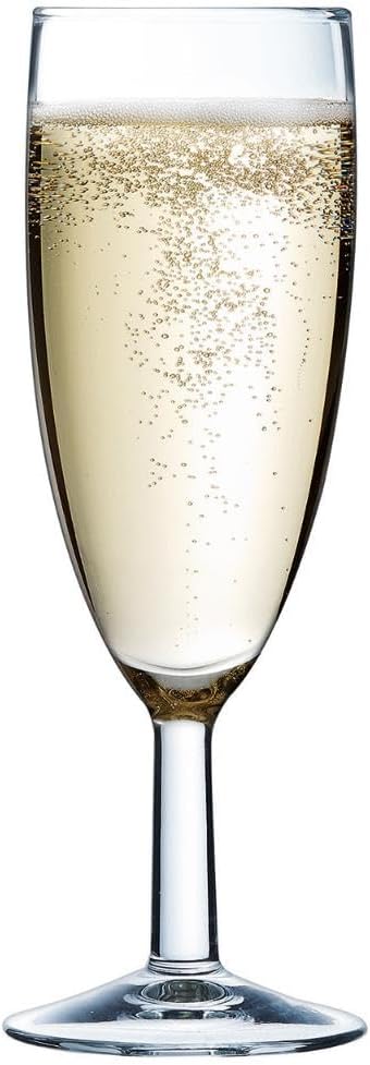 Arcoroc ARC 27810 Savoie Sektglas, Sektkelch, 170ml, Glas, transparent, 12 Stück Sekt 170ml, Sekt 17
