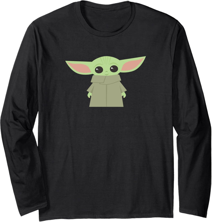 Star Wars: The Mandalorian The Child Simple Smile Langarmshirt