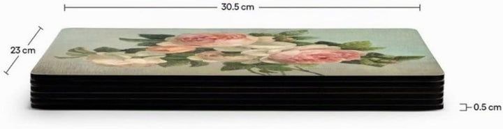 Pimernel 6 Medium Placemats-Antique Roses- Antique Roses-6 Medium Placemats-30,5 x 23,0