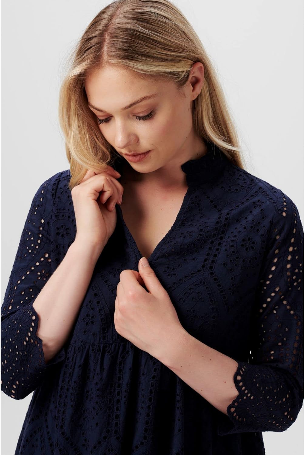 ESPRIT Damen Kleid 38 Night Sky Blue - 485, 38 Night Sky Blue - 485