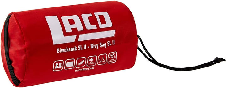 LACD Unisex – Erwachsene Bivy Bag Super Light II Schlafsäcke, Silber, 13x7