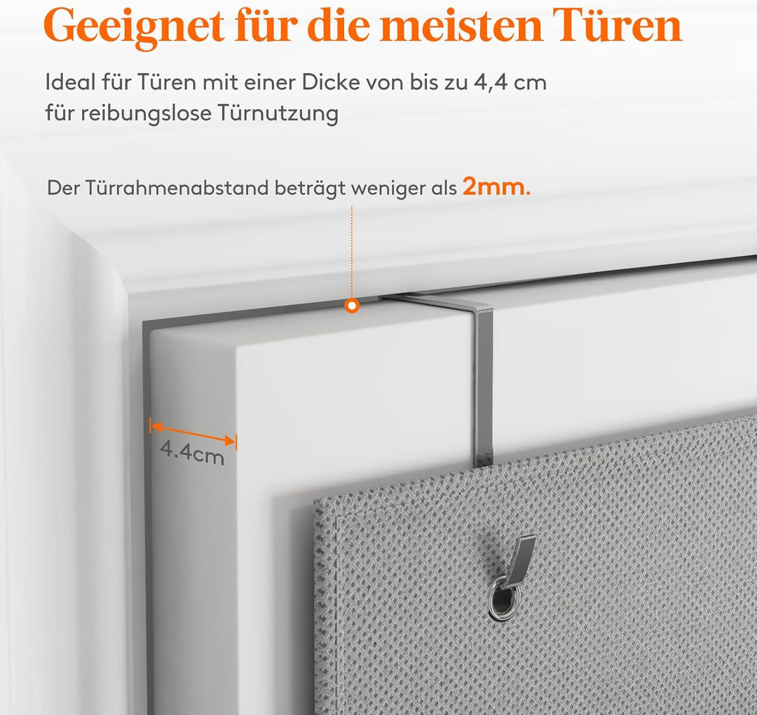 Lifewit 5 Taschen Hängeaufbewahrung, Tür Organizer, Hängeregal Lagerung für Bad, Schlafzimmer, Schla