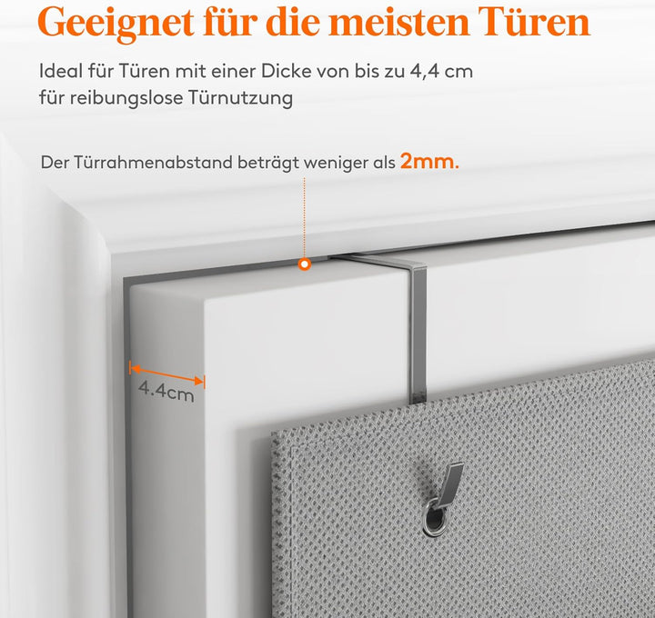 Lifewit 5 Taschen Hängeaufbewahrung, Tür Organizer, Hängeregal Lagerung für Bad, Schlafzimmer, Schla