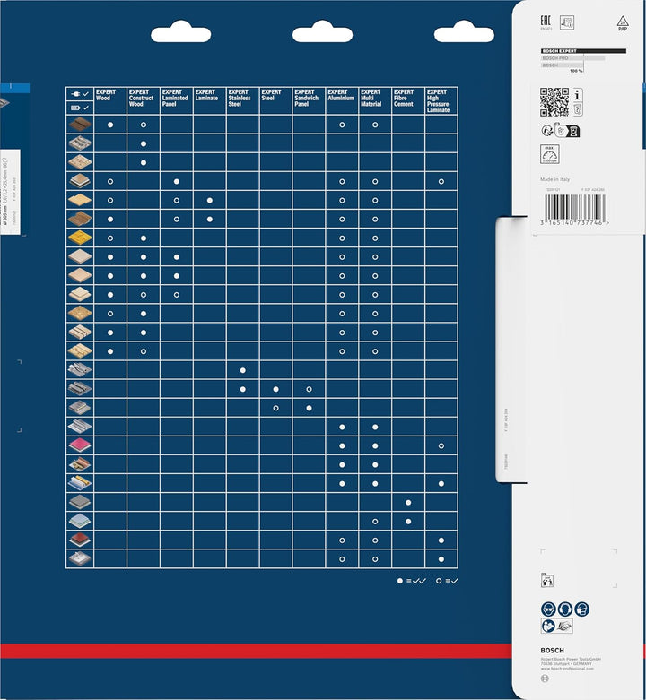 Bosch Accessories Bosch Professional 1x Kreissägeblatt Expert for Steel (für Stahl, Sägeblatt Ø 305