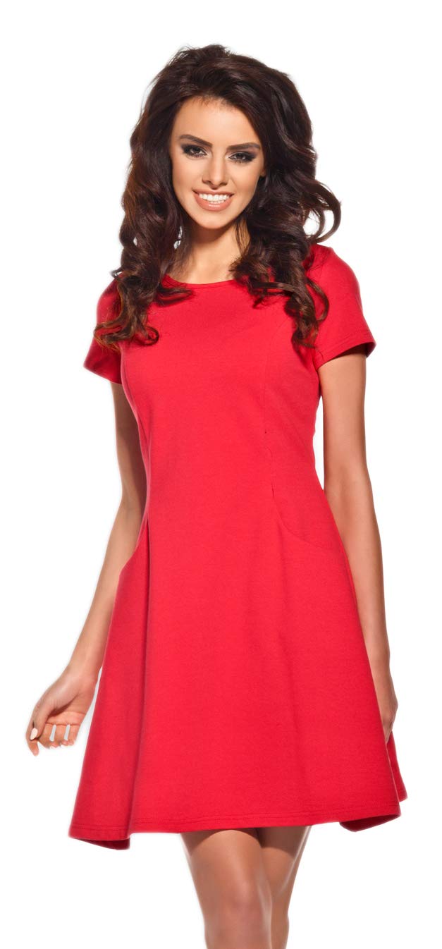 Lemoniade Elegantes Sommerkleid mit raffinierten Schnitten und in vielen Farben Made in EU M Modell