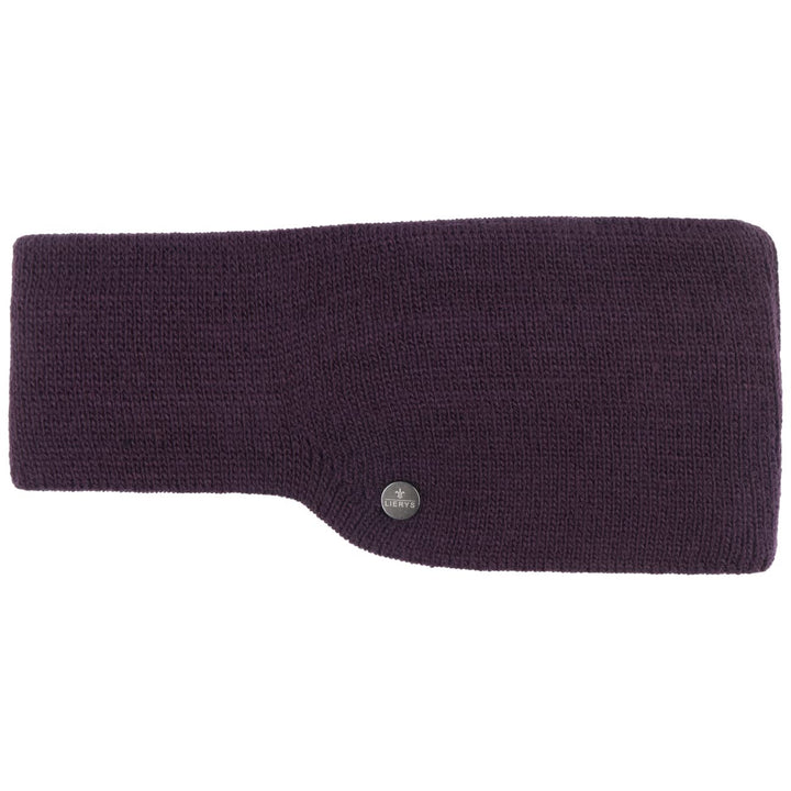 LIERYS Mono Classic Stirnband Damen/Herren (7,5 cm breit) - Made in Germany - Ohrenwärmer gefüttert