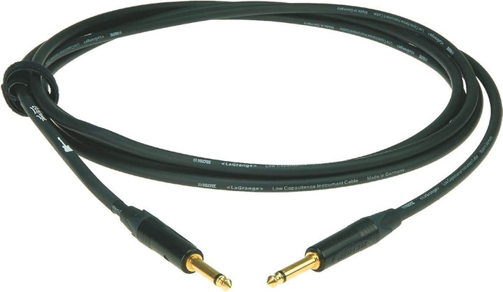KLOTZ LaGrange - supreme gitarren kabel, mit sehr geringer Kapazität, dreifach geschirmt (1,5, gerad